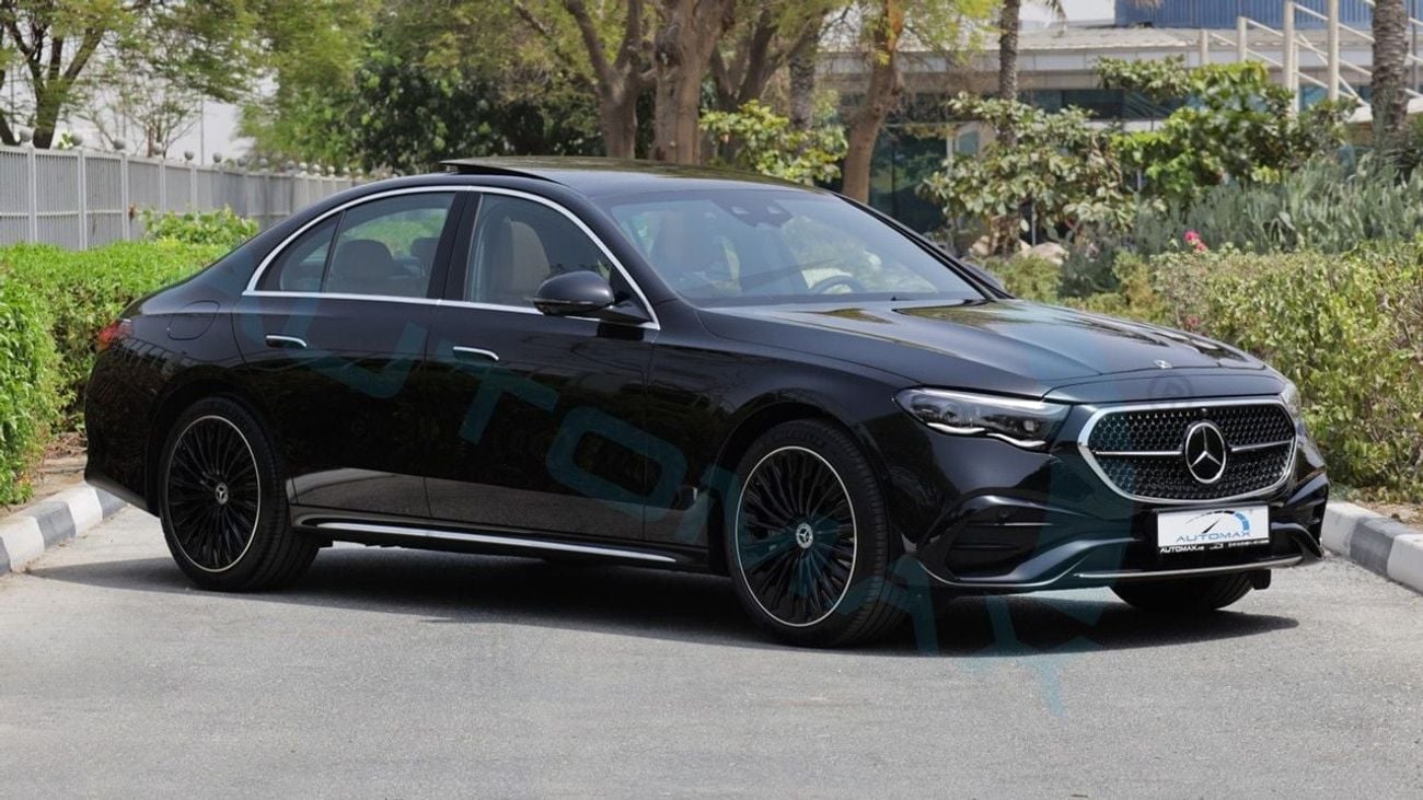 Mercedes Benz E300 AMG EQ Boost 2.0T RWD 2026 GCC With 2 Years Unlimited Mileage Warranty @Official Dealer