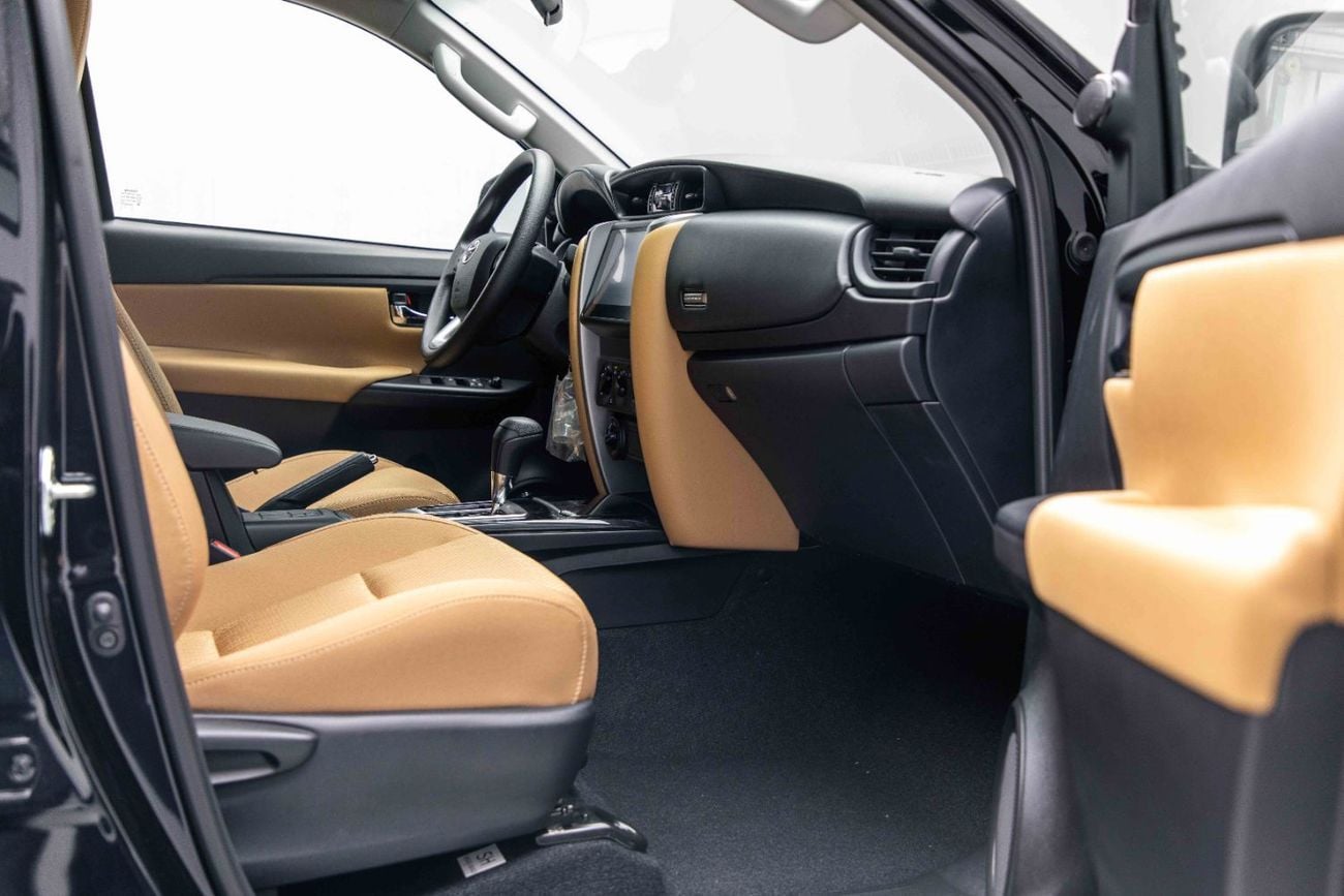 Toyota Fortuner F24L 2.4L - Attitude Black Inside Chamois | Export Only