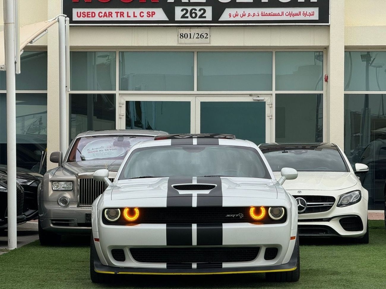 Dodge Challenger DODGE CHALLENGER SRT HELLCAT 2018 GCC FULL OPTION