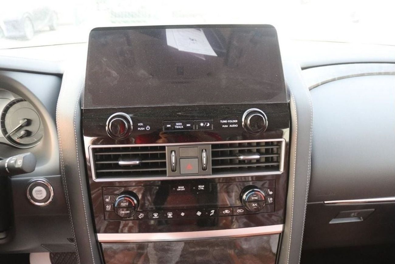 Nissan Patrol PLATINUM 5.6L V8, LEATHER SEAT, ELECTRIC SEAT, 360 CAMERA, SUNROOF,  MODEL 2024 FOR EXPORT ONLY