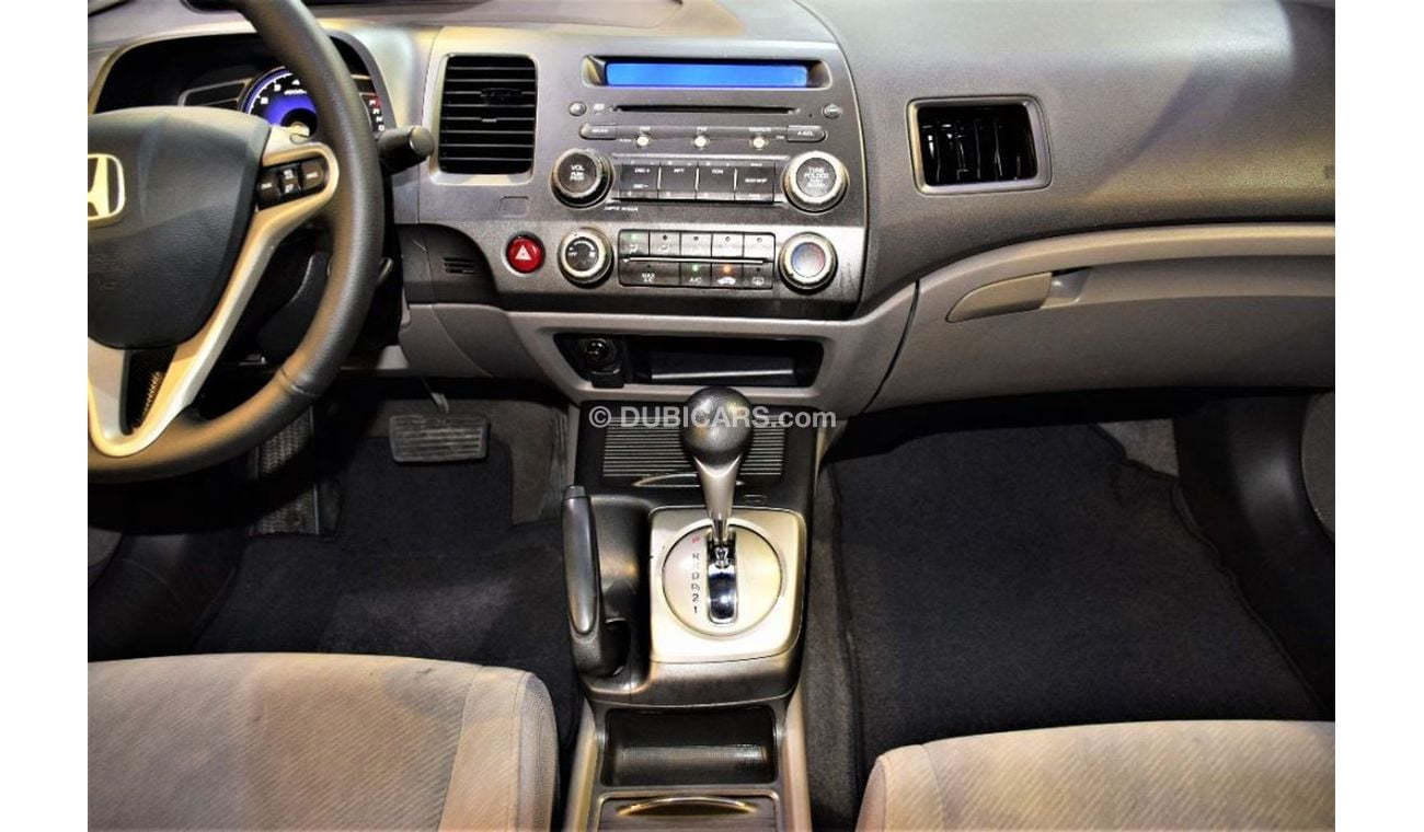 Honda Civic AMAZING Honda Civic 1.8 i-VTEC 2010 Model Blue Color GCC Specs