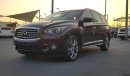 Infiniti JX35 Infinity JX 35 model 2013 GCC car prefect condition full option panoramic roof leather seats 5camer