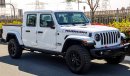 Jeep Gladiator 2020  RUBICON 4X4 GCC 0km with Warranty 3 Yrs or 60K km