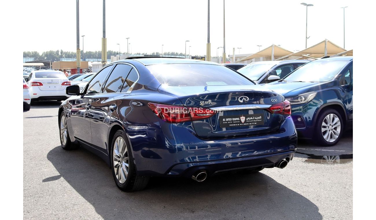 Infiniti Q50 Q50 - ACCIDENTS FREE - GCC - FULL OPTION - PERFECT CONDITION INSIDE OUT - ENGINE 2000 CC TWIN TURBO