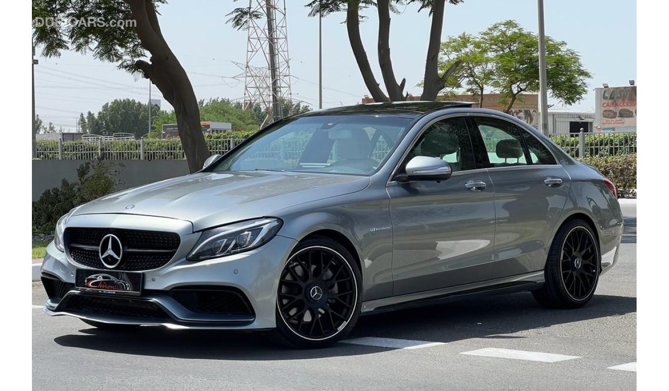 Used Mercedes-Benz C 300 Luxury MERCEDES BENZ C300 2015 KIT C63 AMG FULL  OPTIONS IN LOW MILEAGE WITH DEALER WARRANTY 2015 for sale in Dubai - 663778