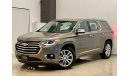 Chevrolet Traverse 2020 Chevrolet Traverse High Country, Chevrolet Warranty-Service Contract, GCC