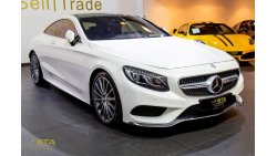 مرسيدس بنز S 500 كوبيه 2016 Mercedes S-500 Coupe, Warranty, Full Mercedes History, GCC, Low Kms