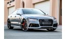 Audi RS7 (NARDO GREY) 2016 GCC under Warranty with Zero Down-Payment.