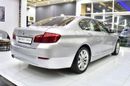 BMW 520i EXCELLENT DEAL for our BMW 520i ( 2015 Model ) in Silver Color GCC Specs