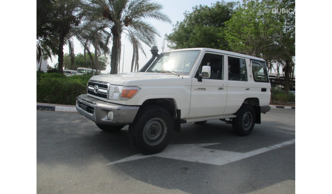 Toyota Land Cruiser 76 hard top model 2014 diesel 6 cylinder 4200 cc