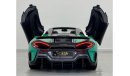 McLaren 600LT Spider 2020 McLaren 600 LT Spyder, McLaren Warranty-Full Service History, GCC