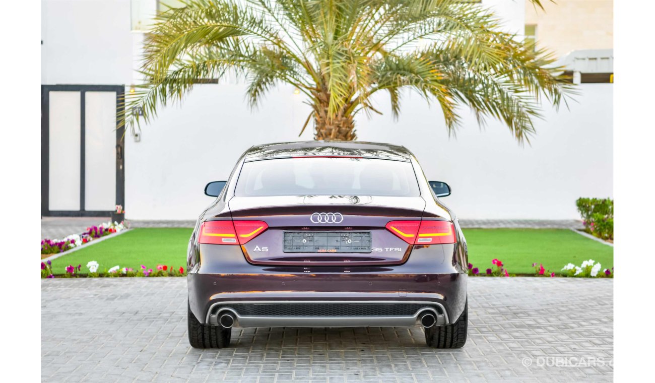 Audi A5 S-Line Sportback - Full Agency Service History - AED 1,351 Per Month! - 0% DP