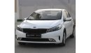 Kia Cerato KIA CERATO 2018 WHITE GCC 1.6 EXCELLENT CONDITION WITHOUT ACCIDENT