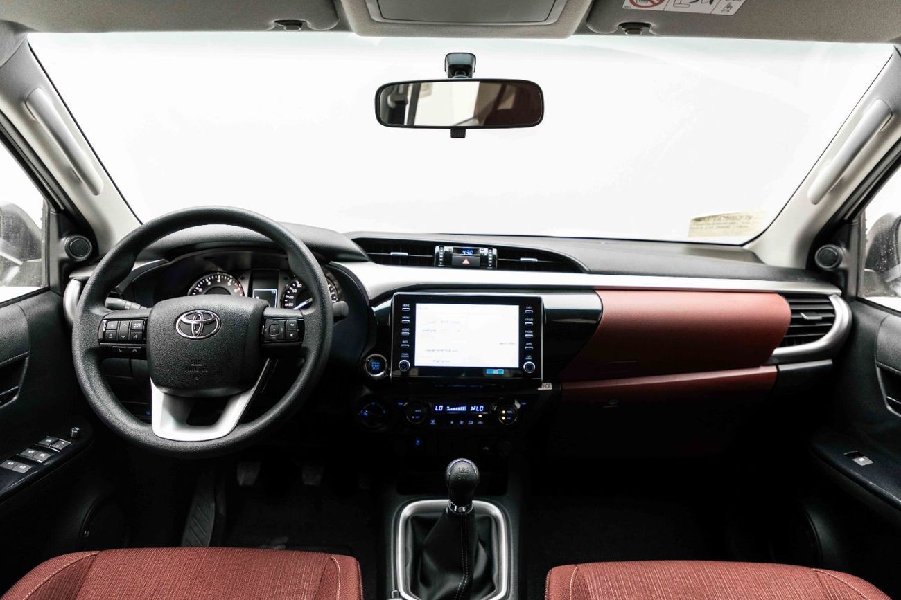 Toyota Hilux Double Cab 2.7L - Manual - Super White Inside Red | Export Only