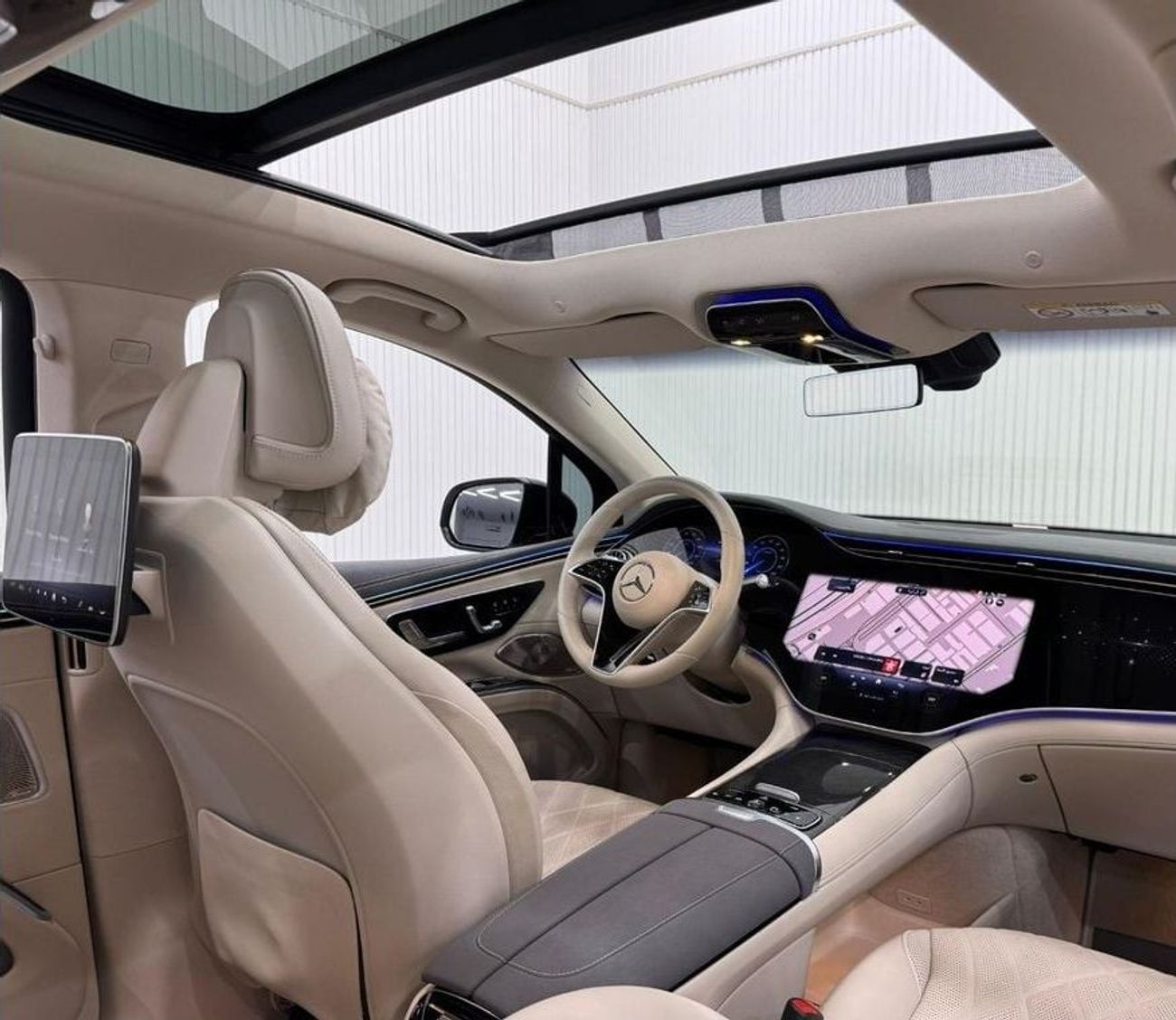 مرسيدس بنز EQS 580 SUV 4MATIC 2024 Mercedes Benz EQS 580 4MATIC, Jan 2029 Mercedes Warranty + Service Pack, Fully Loaded, G