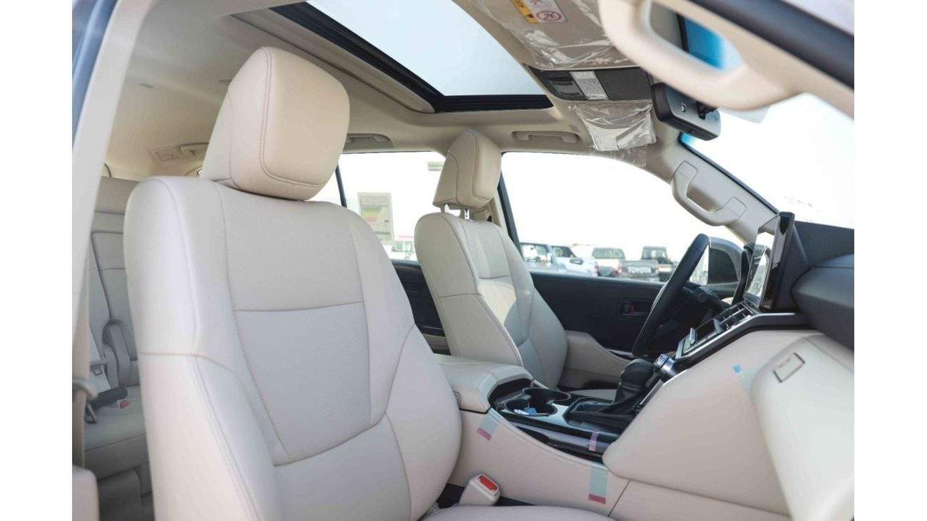 Toyota Land Cruiser 2024 Toyota LC300 4.0 GXR - White Pearl inside Beige | Export Only