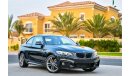 BMW 220i i M-Kit - Brand New! - GCC - AED 2,428 Per Month! - 0% DP