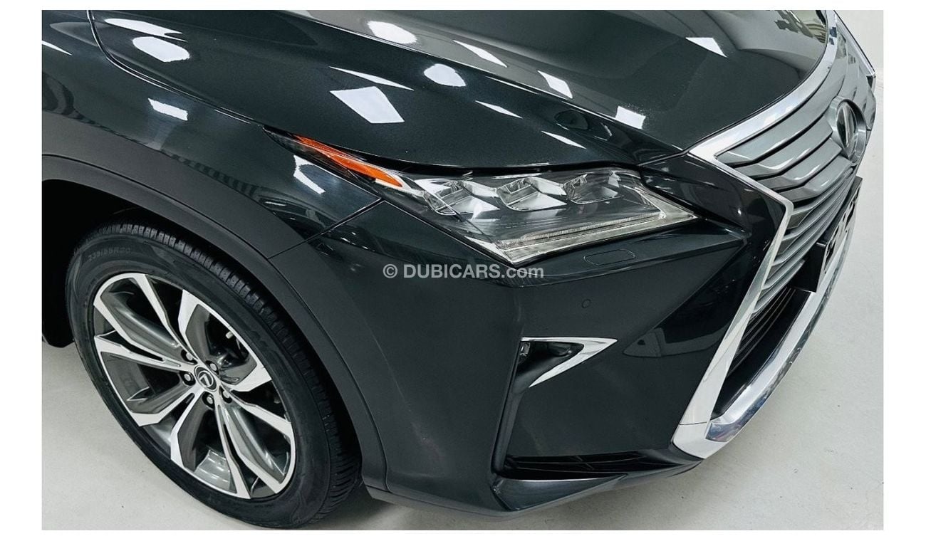 Lexus RX350 GCC .. FSH .. Platinum .. DVD .. Panoramic Roof