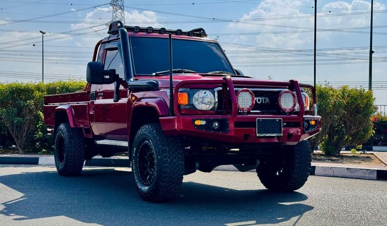 Toyota Land Cruiser Pick Up GR KIT MODIFIED SINGLE CABIN | RHD | GR LEATHER SEATS | 2015 | 4.5L (MT) | view at JAFTIM SHOWROOM