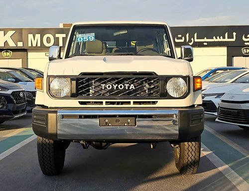 تويوتا لاند كروزر 70 LX LC76 | 4.0L V6 PETROL | M/T | DVD CAMERA | 5 DOOR BASIC | 4WD (CODE # 69034)