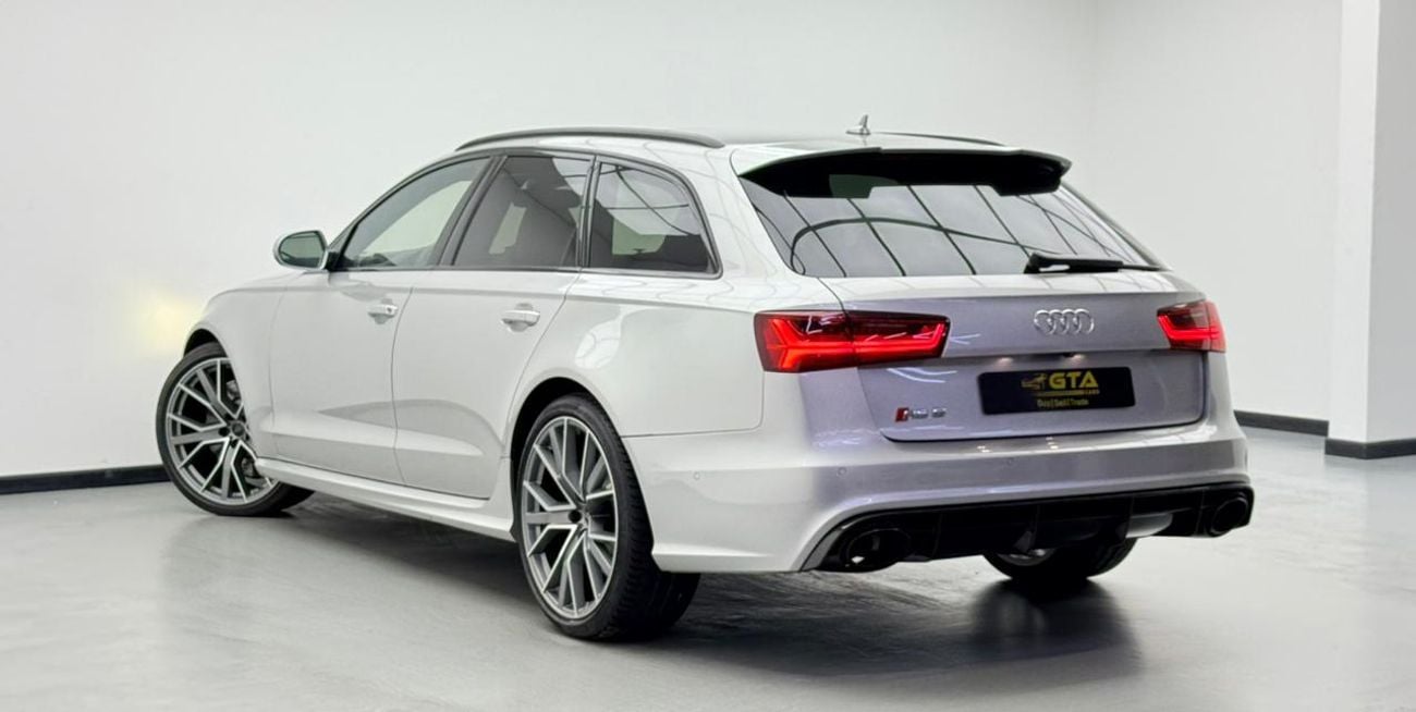 Audi RS6 Performance 4.0L 2017 Audi RS6 Performance, Full Audi Service history, GCC