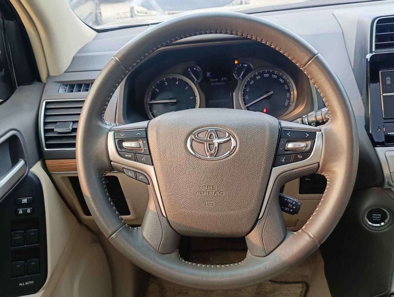 Toyota Prado VXR LHD 4.0L V6 1GR Petrol engine Automatic Gear 4WD 7 Seats 5 Doors