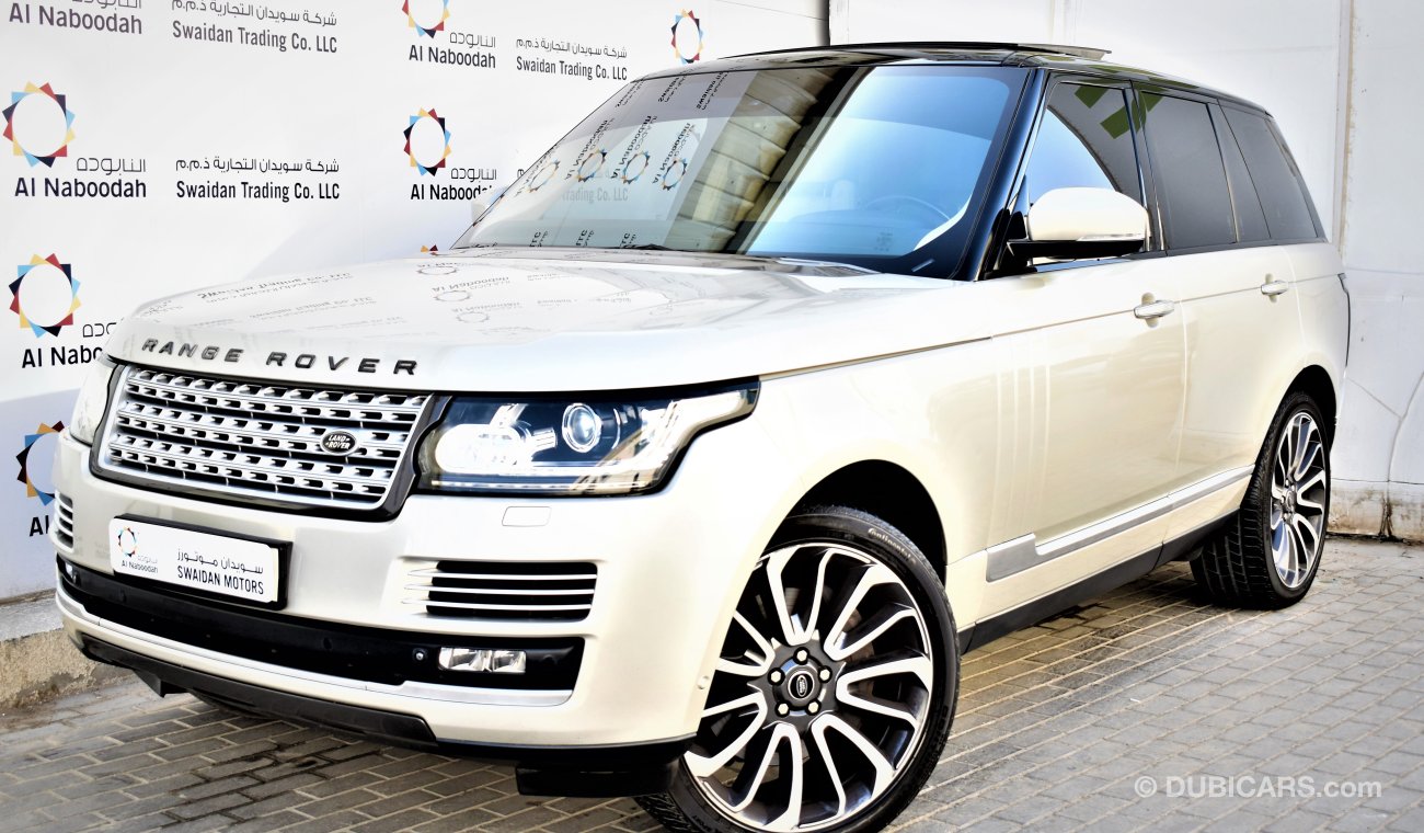 لاند روفر رانج روفر فوج 5.0L SE V8 4WD SUPER CHARGED 2013 GCC