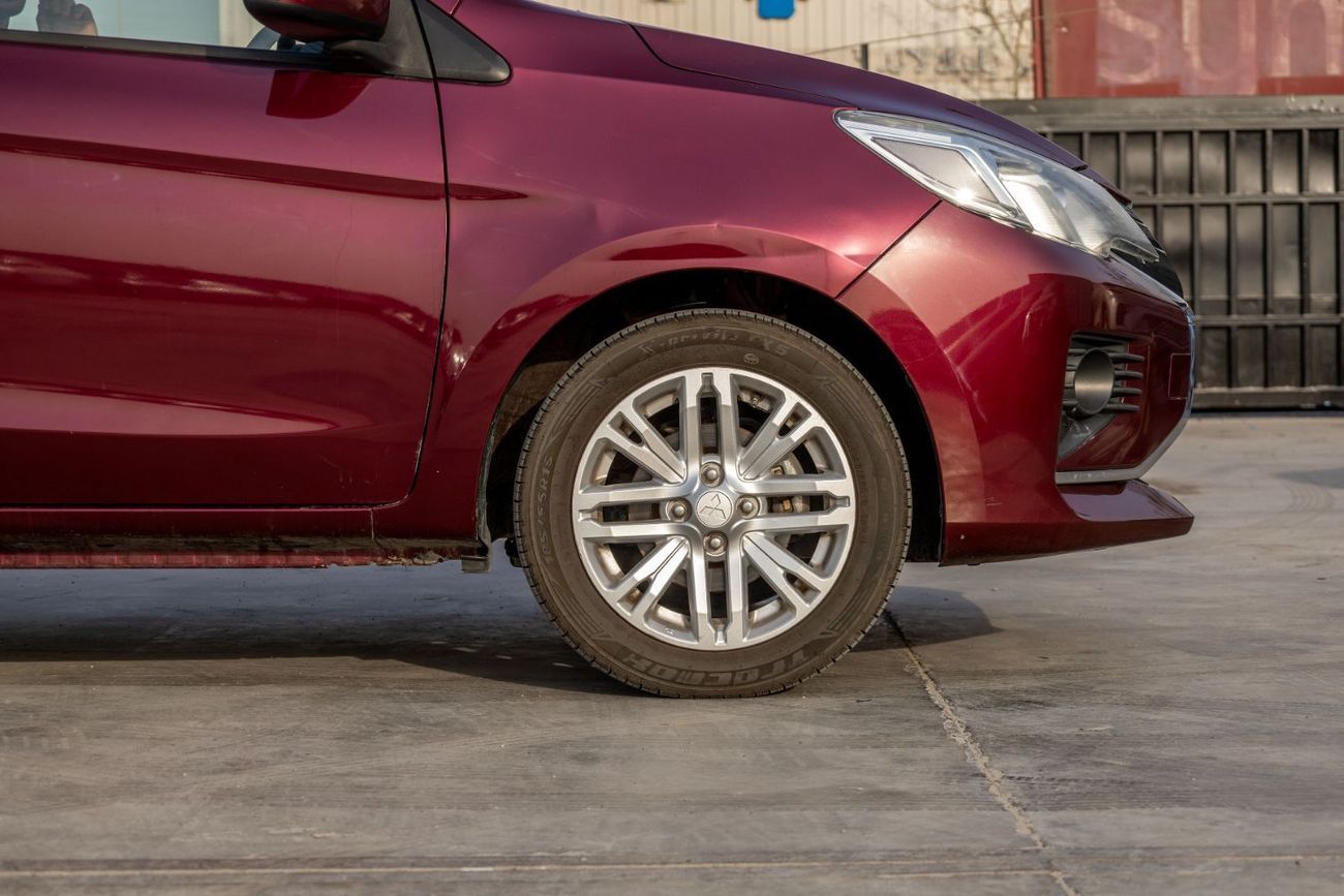 Mitsubishi Attrage GLX 1.2L l GCC | Zero Down Payment | AED 345 Monthly | Unlimited Kms Warranty