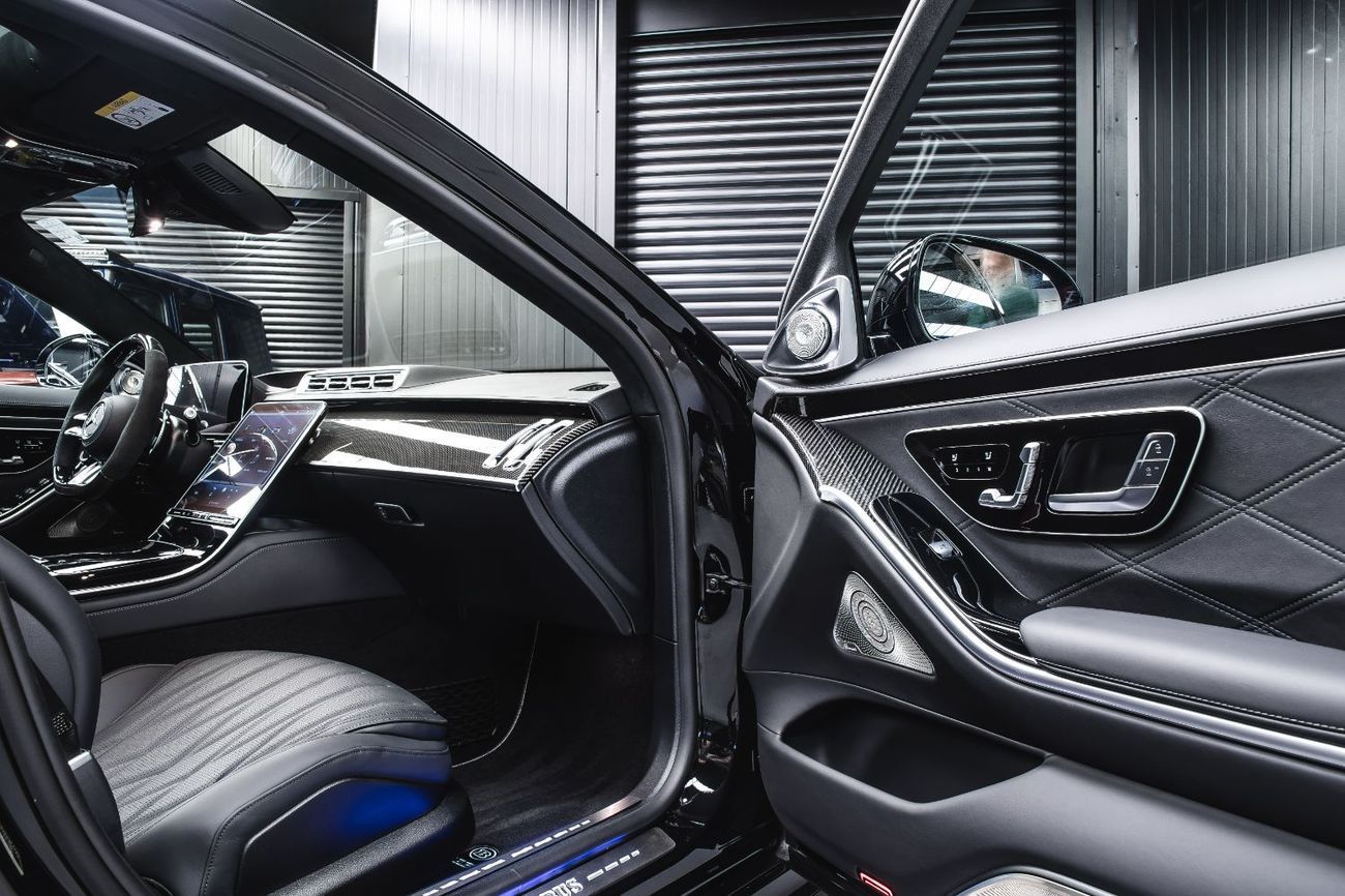 مرسيدس بنز S 63 AMG BRABUS B930 + Ceramic Brakes + Bur 4D + Carbon Interior