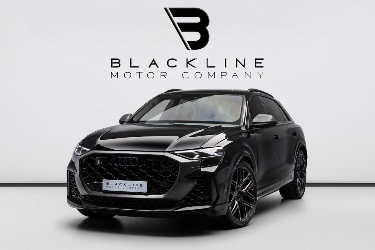 Audi RSQ8 STD BUY NOW, PAY 2027 | THE BLACKLINE STANDARD | 2031 Audi Warranty + Service Contract, GCC