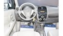 Nissan Sunny AED 509 PM | 1.5L SV GCC DEALER WARRANTY