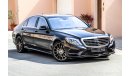 مرسيدس بنز S 500 AMG 2016 GCC under Warranty with Zero downpayment.