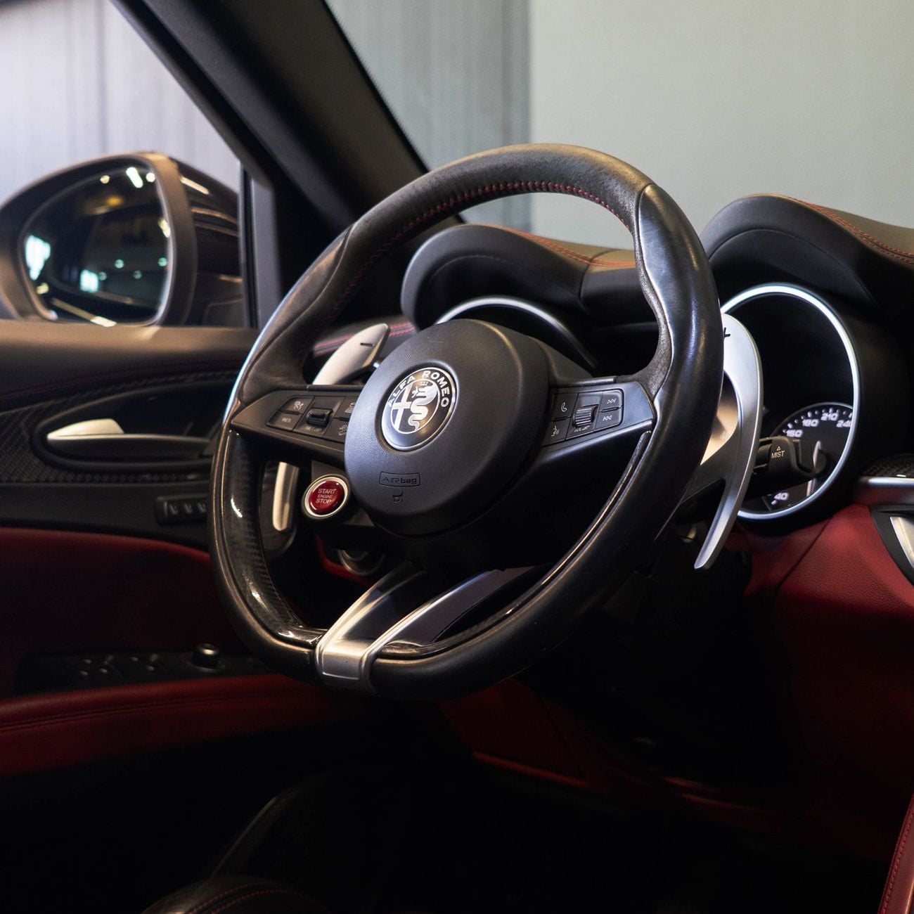 Alfa Romeo Stelvio Quadrifoglio 2.9L (503 HP) AED 2,299 P.M • 0% Downpayment • Alfa Romeo Stelvio Quadrifoglio • 1 Year