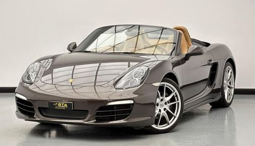 بورش بوكستر 718 2013 Porsche Boxster Cabriolet, Super Clean, Excellent Condition