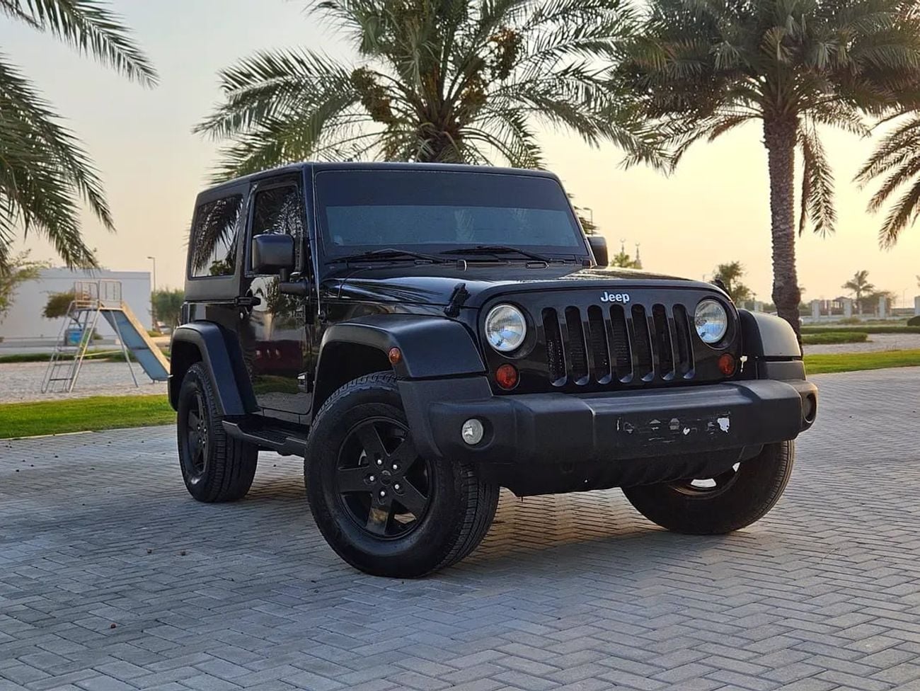 جيب رانجلر Sport GCC Specs 2 Door V6 Very Neat And Clean With Low KM