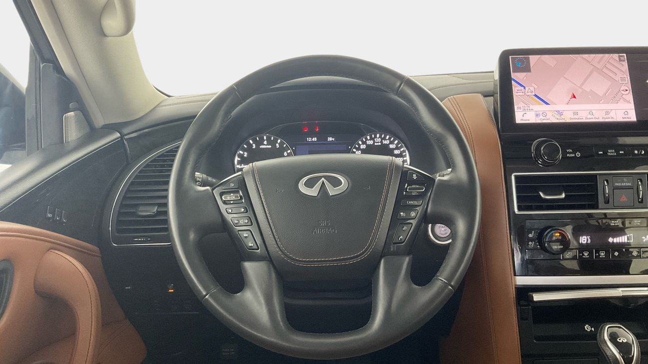 Infiniti QX80 5.6 SENSORY PRO AT 4WD 8 SEATS BLACK EDT | Guaranteed Warranty | 0 Down Payment