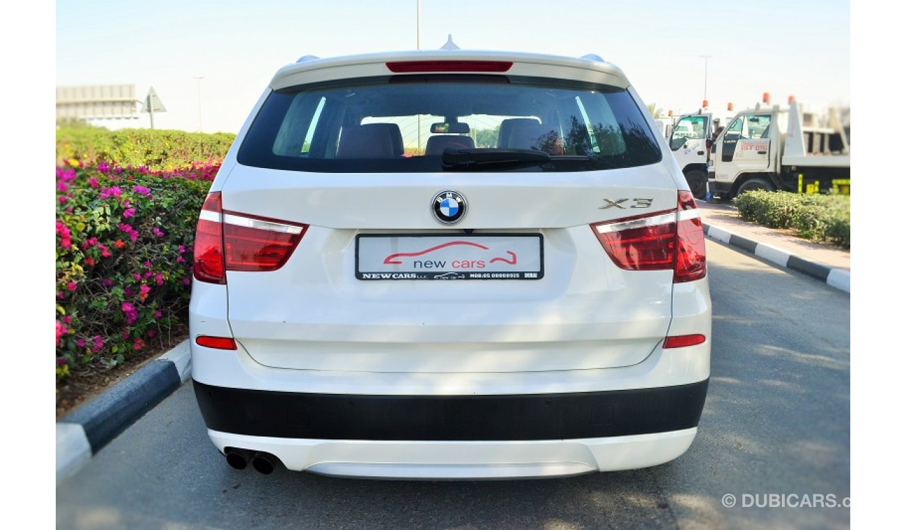 BMW X3 - ZERO DOWN PAYMENT - 980 AED/MONTHLY - 1 YEAR WARRANTY