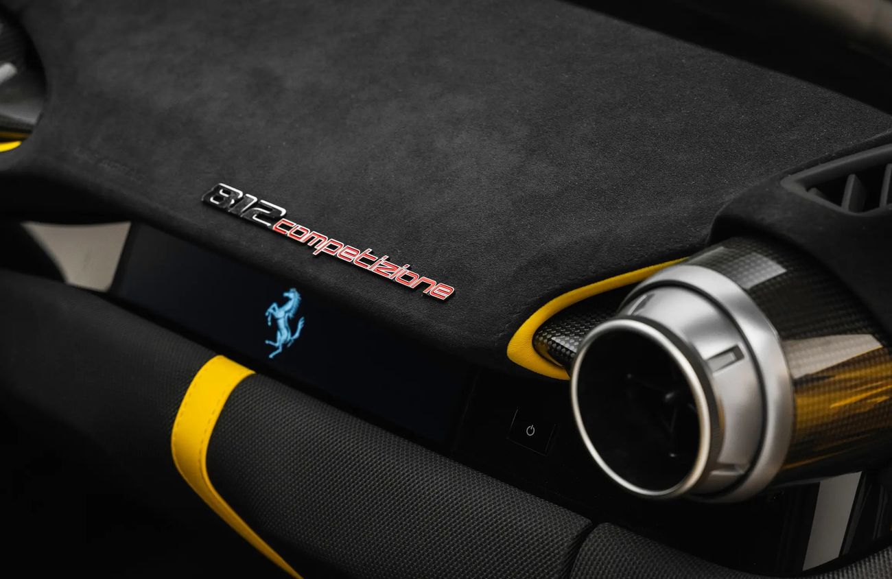 Ferrari 812 Competizione 6.5L V12 Naturally Aspirated Engine