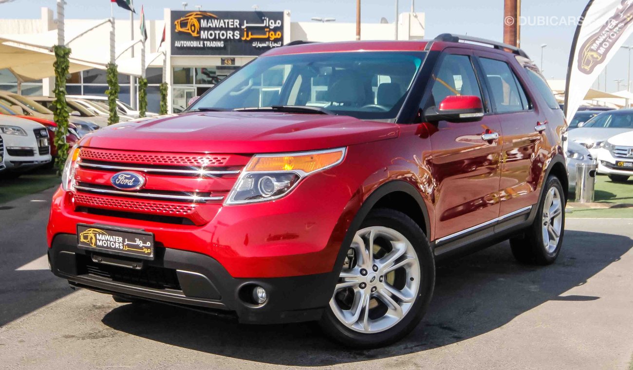 Ford Explorer Limited 4 AWD AGENCY WARRANTY FULL SERVICE HISTORY GCC SPECIFICATION