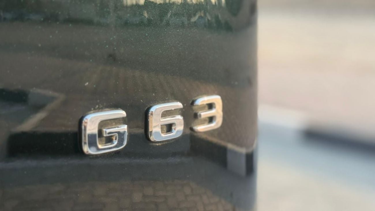 مرسيدس بنز G 63 AMG Mercedes Benz G63 RHD petrol engine top option
