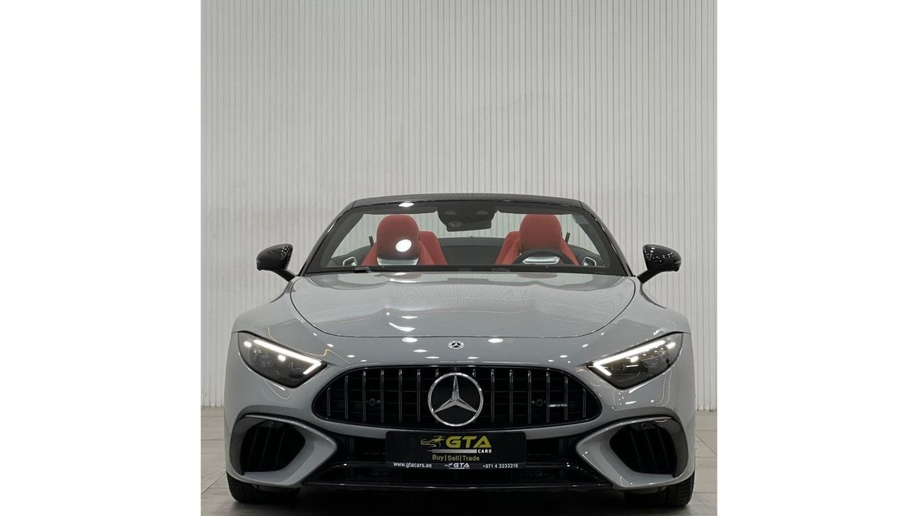 Mercedes-Benz SL 55 AMG 2022 Mercedes Benz SL55 AMG 4MATIC, AAA Warranty, April 2027 GTA Service Pack, Full Options, GCC