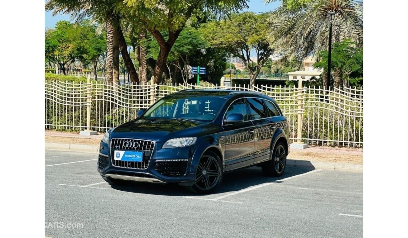 Audi Q7 TFSI quattro S-Line 1230 PM || AUDI Q7 3.0TC || S-LINE V6 || 0% DOWNPAYMENT || GCC || WELL MAINTAINE