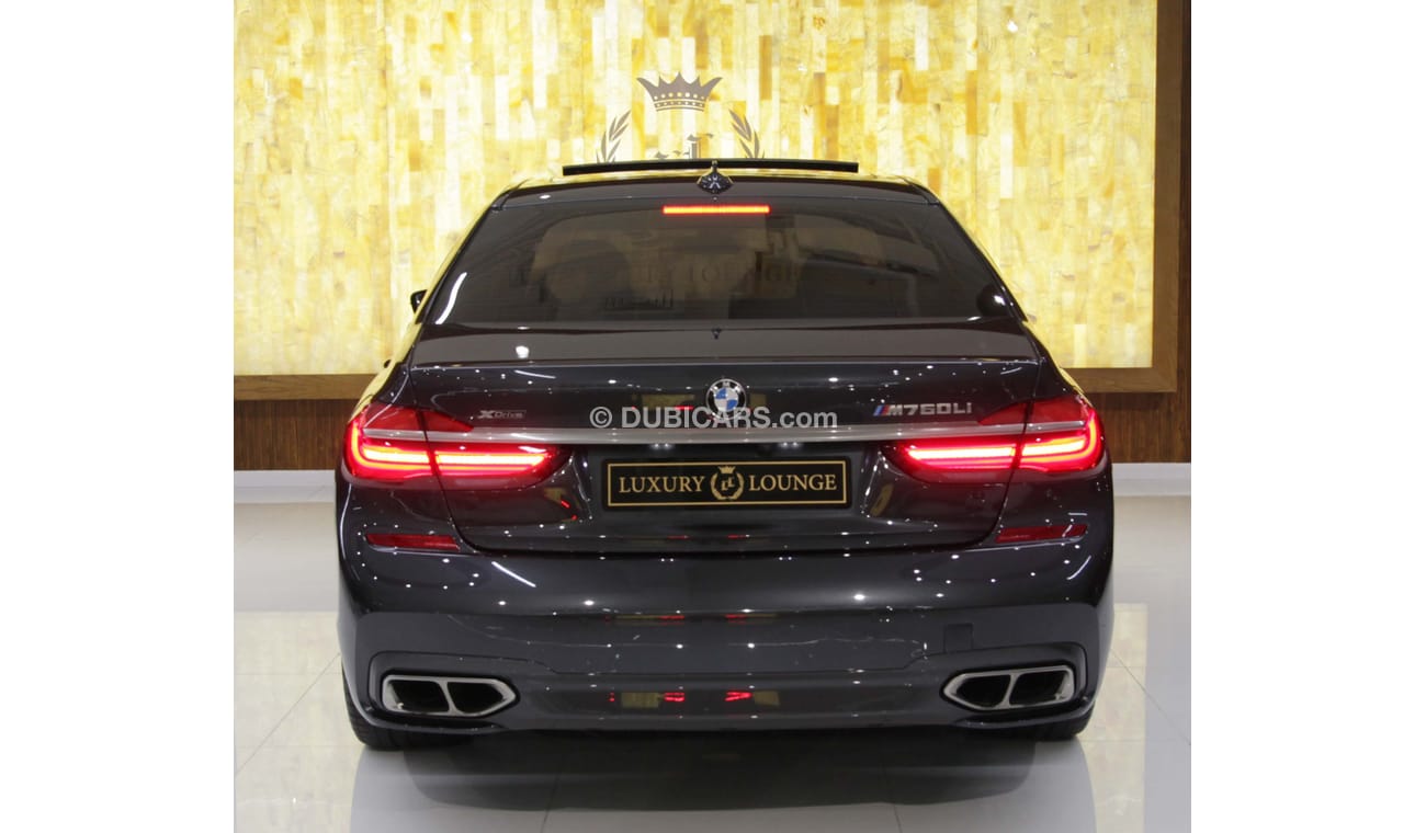 BMW 760Li 2017,BMW M760LI,GCC UNDER WARRANTY AND CONTRACT SERVICE