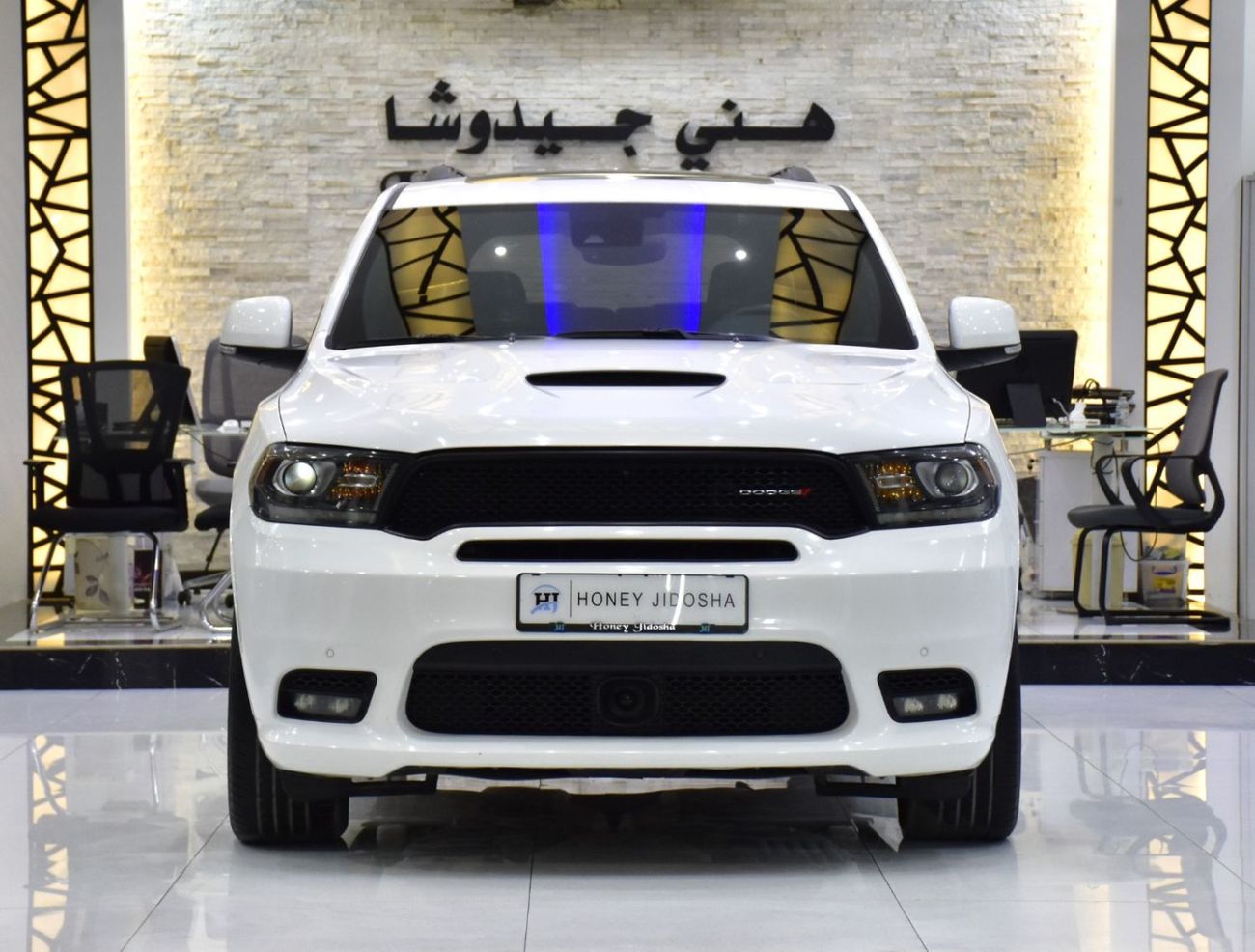 دودج دورانجو EXCELLENT DEAL for our Dodge Durango RT V8 ( 2018 Model ) in White Color GCC Specs