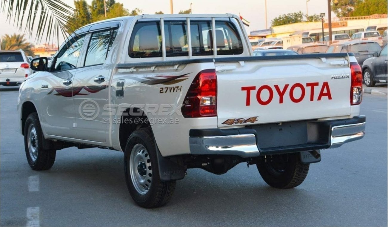 تويوتا هيلوكس DC 2.7L 4x4 6AT Limited stock 24/24