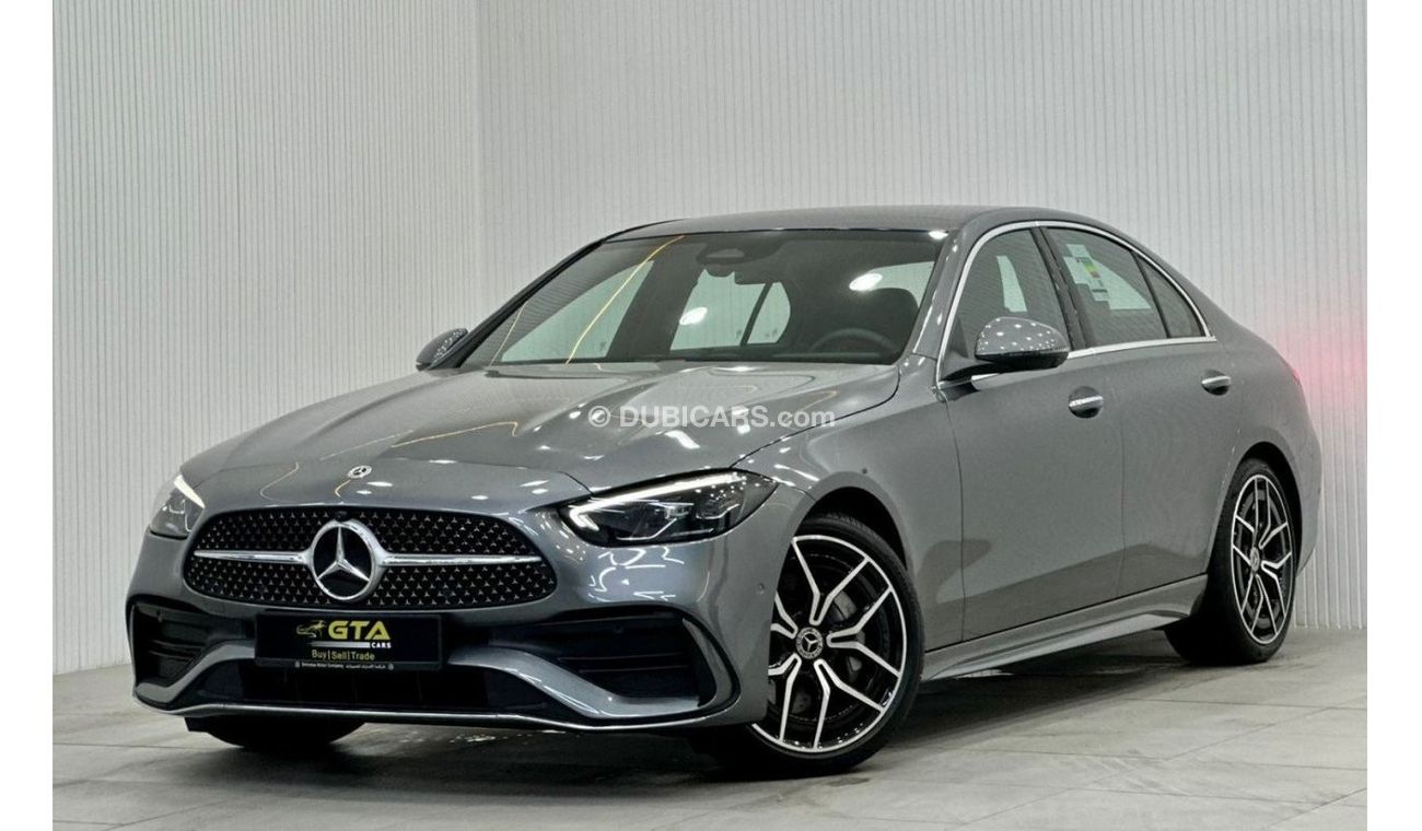 Mercedes-Benz C 200 2023 Mercedes-Benz C200 AMG Premium Plus, Mercedes Warranty 2028, Low Mileage, GCC