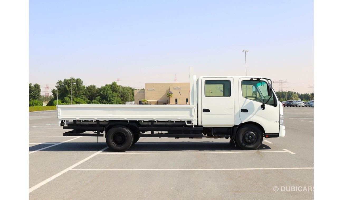 هينو 300 Series 714 | 3 Ton | Dual Cab Truck | Excellent Condition | GCC