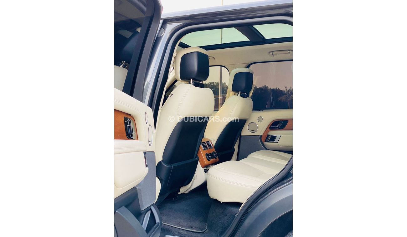 Land Rover Range Rover Range Rover vogue supercharged  full option 2018  import  original paint perfect condition
