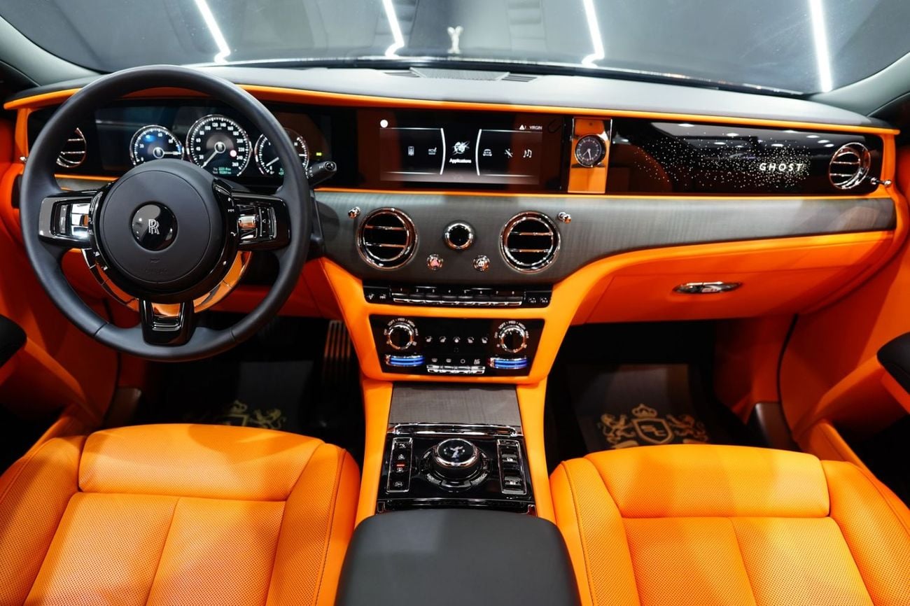 رولز رويس جوست EWB 2024 Rolls-Royce Ghost, Rear Entertainment, Starlight, Illuminated Grille, Dealer Warr + Serv!!