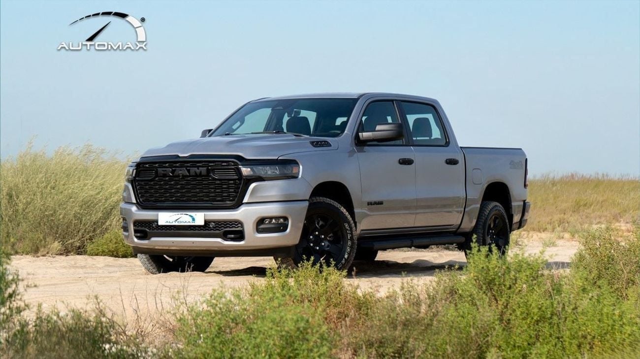 RAM 1500 (For Export , НА ЭКСПОРТ) PY 25/25 Tradesman Hurricane SO 3.0TT Crew Cab 4X4 GCC Без пробега